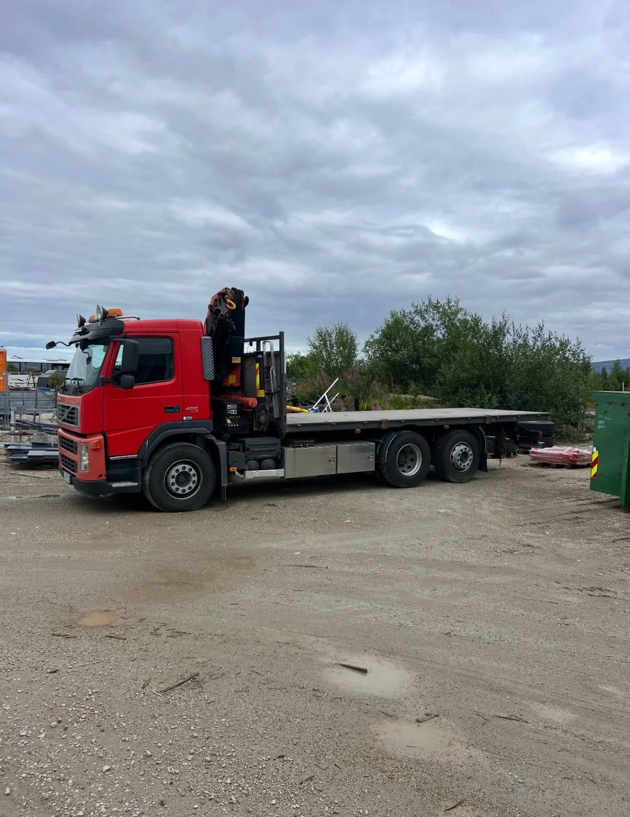 Автокран Volvo FM