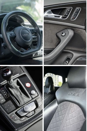 Audi Rs6 Dynamic, Matrix, Alcantara, Carbon, RSexhaust, снимка 12
