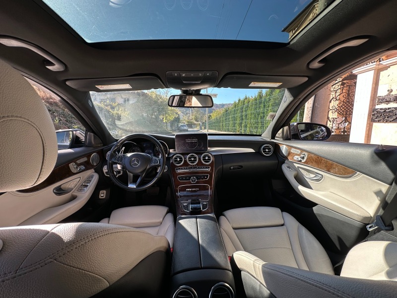 Mercedes-Benz C 43 AMG Burmester* Panorama* KEYLESS-GO, снимка 13 - Автомобили и джипове - 46472779