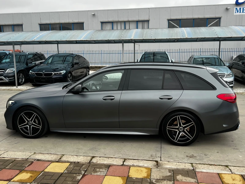 Mercedes-Benz C 220 d, 4-MATIC, MANUFAKTUR MAGNO GREY, AMG LINE!!!, снимка 7 - Автомобили и джипове - 48258492