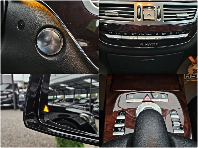 Mercedes-Benz S 350 L/AMG/4MAT/TVx3/FACE/DISTR/CAMERA/МАСАЖ/ОБДУХ/LIZI, снимка 13 - Автомобили и джипове - 52060055