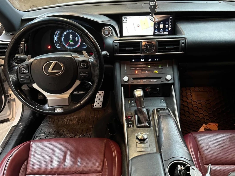 Lexus IS * 350 * CARFAX * БЕЗ ПЪРВОНАЧАЛНА ВНОСКА, снимка 9 - Автомобили и джипове - 52861116