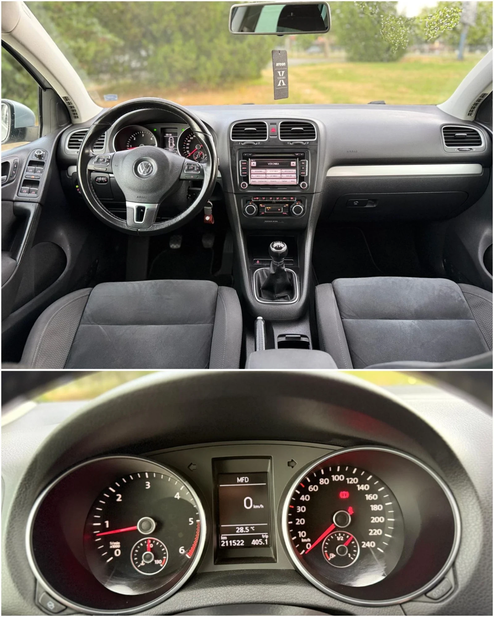 VW Golf * * 1.6TDI* * HIGHLINE* * FULL ЕКСТРИ* * ОБСЛУЖЕН*, снимка 8 - Автомобили и джипове - 54918354