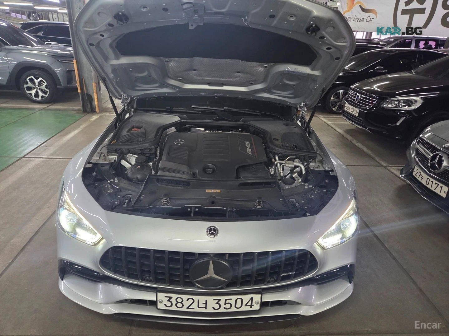 Mercedes-Benz AMG GT 43 4MATIC+ * КОЖА* ПАНО* ОБДУХВ* 360, снимка 8 - Автомобили и джипове - 56168514