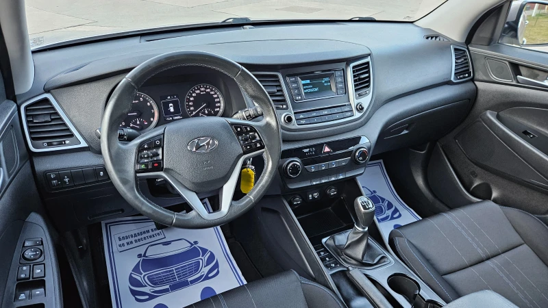Hyundai Tucson 1.6 KLIMA/Euro-6b/137000km/Top sustoqnie, снимка 9 - Автомобили и джипове - 53139095