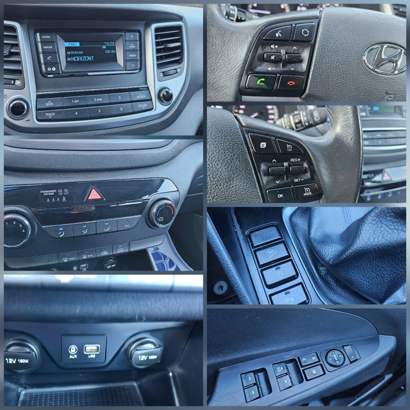 Hyundai Tucson 1.6 KLIMA/Euro-6b/137000km/Top sustoqnie, снимка 14 - Автомобили и джипове - 53139095