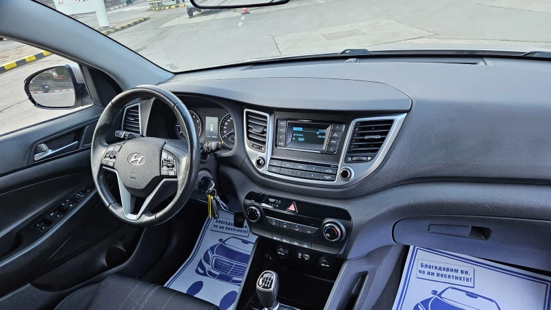 Hyundai Tucson 1.6 KLIMA/Euro-6b/137000km/Top sustoqnie, снимка 10 - Автомобили и джипове - 53139095