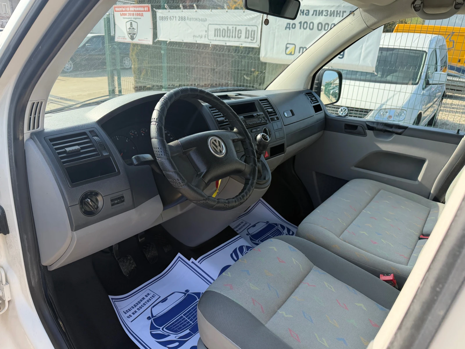 VW T5 1.9TDi MAXi климатик Лизинг, снимка 7 - Бусове и автобуси - 53652681