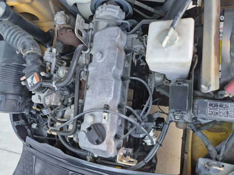 Мотокар Komatsu  * 4 метра повдигане * КАТО НОВ * !, снимка 15 - Индустриална техника - 50845589