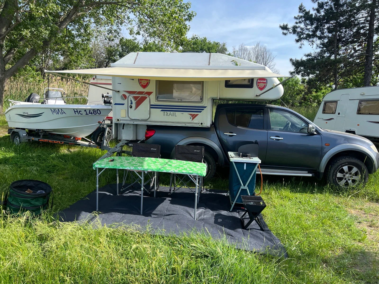 Кемпер Mitsubishi L200, снимка 6 - Каравани и кемпери - 54063429