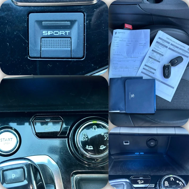 Peugeot 5008 1.6BlueHDI / GT-Line / 6+ 1 / Автомат, снимка 15 - Автомобили и джипове - 52438285