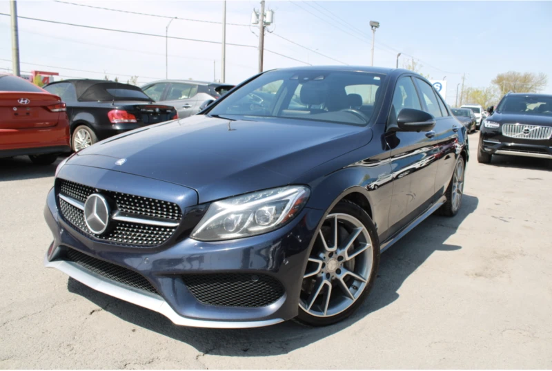 Mercedes-Benz C 450 AMG FULL DESIGNO H&K ПАНОРАМА ОБДУХВАНЕ 