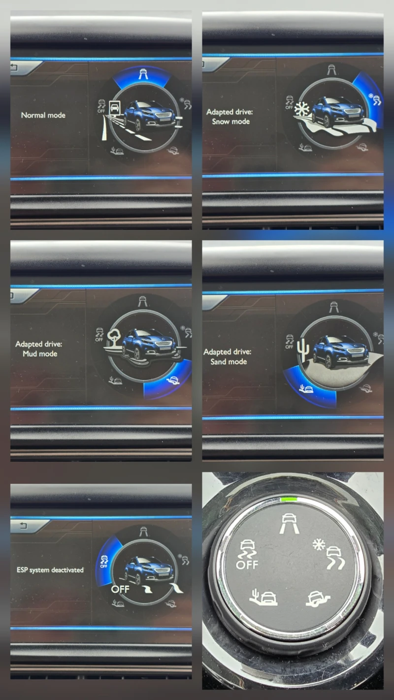 Peugeot 2008 1.6E-HDI* 93кс* ALLURE* Euro5B, снимка 16 - Автомобили и джипове - 53599360