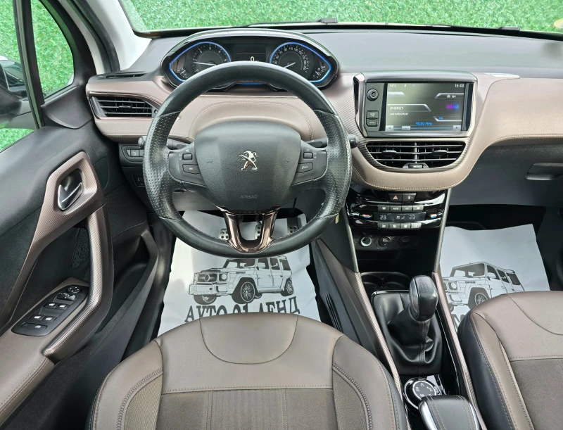 Peugeot 2008 1.6E-HDI* 93кс* ALLURE* Euro5B, снимка 14 - Автомобили и джипове - 53599360