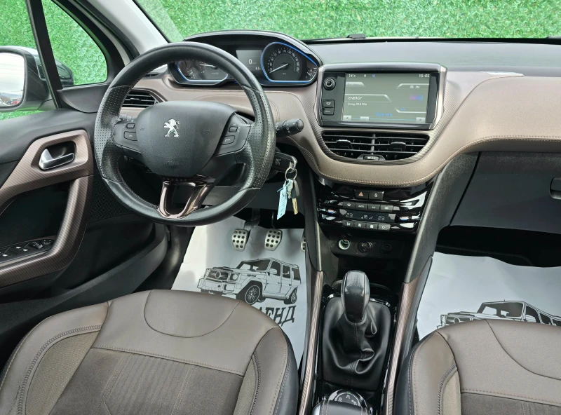 Peugeot 2008 1.6E-HDI* 93кс* ALLURE* Euro5B, снимка 15 - Автомобили и джипове - 53599360