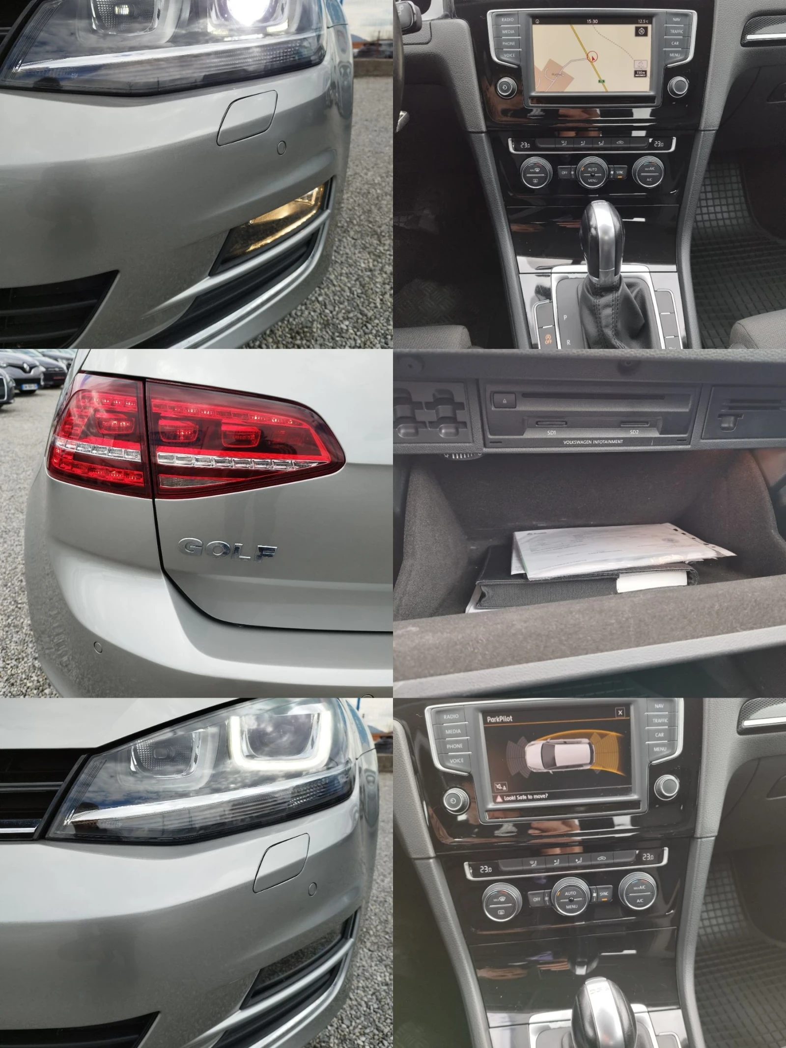 VW Golf 1.6TDI 110 HIGH LINE  | Mobile.bg   15