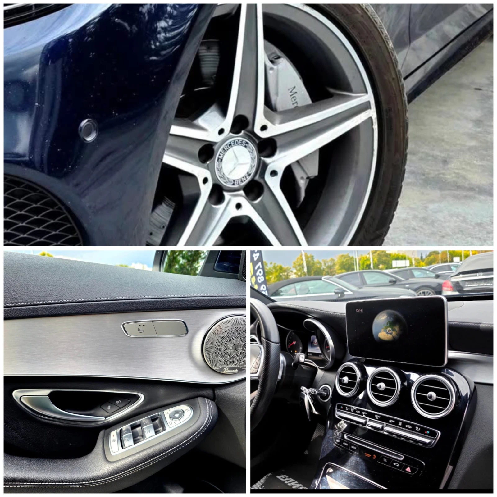 Mercedes-Benz C 250 D MEGA FULL AMG LINE  100% | Mobile.bg   17