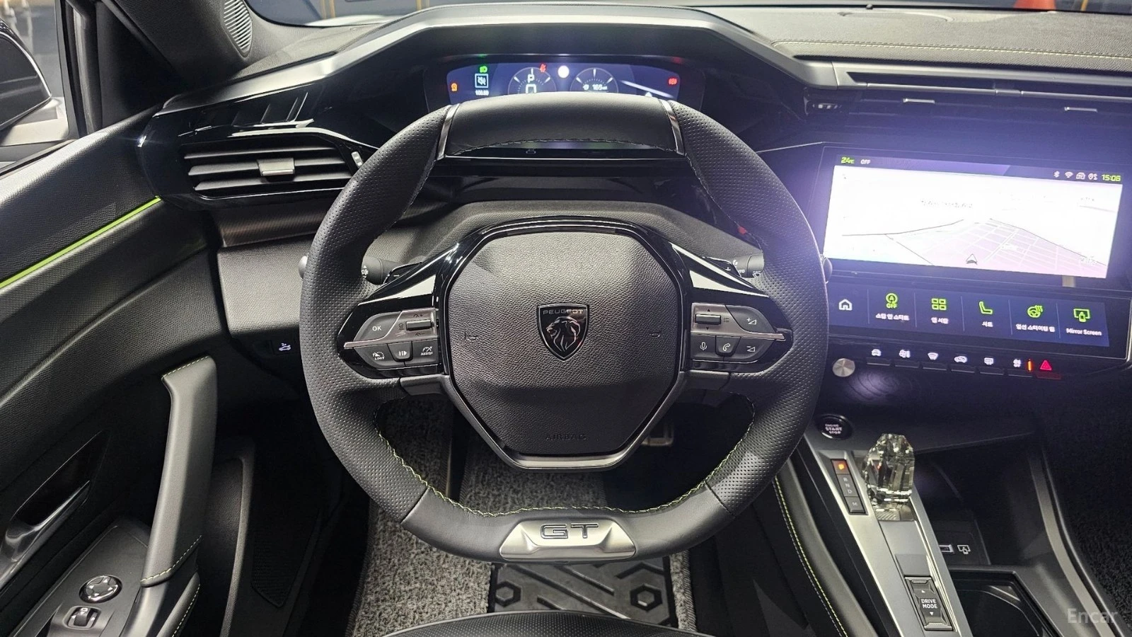 Peugeot 408 1.2 Pure Tech GT* МЪРТВА ТОЧКА* ПАНО* КОЖА* НАВИ, снимка 11 - Автомобили и джипове - 55607083