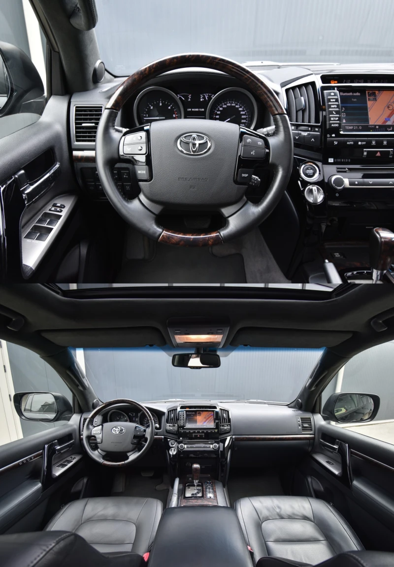 Toyota Land cruiser 4.5 D4D/Пълна Сервизна История/Facelift/360/JBL, снимка 5 - Автомобили и джипове - 49223058