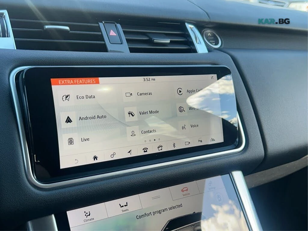 Land Rover Range rover Sport* HUD * Панорама * АвтоКредит (ЦЕНА ДО БГ), снимка 13 - Автомобили и джипове - 56134990