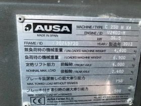 Мотокар Artison AUSA * 4X4 * 4.5 ТОНА * КЛИМАТИК * , снимка 17