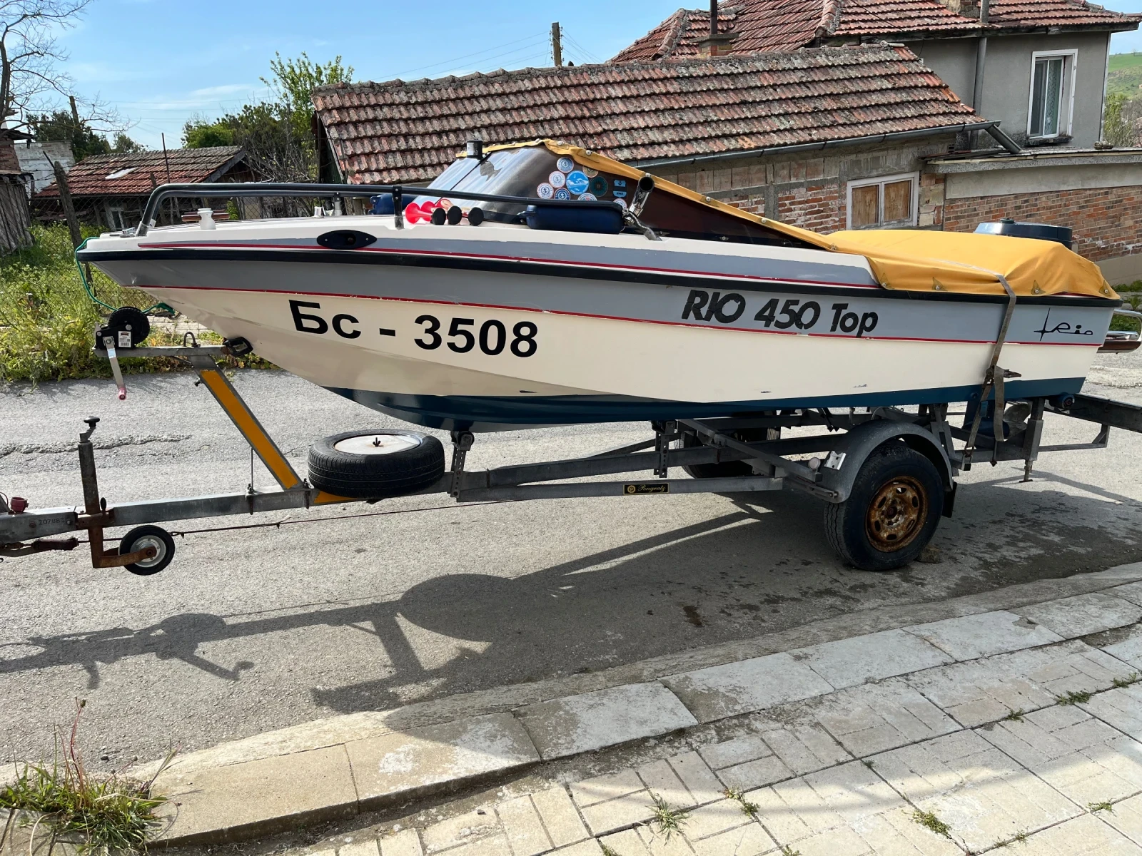 Лодка Rio 450 Top, снимка 10 - Воден транспорт - 55898536