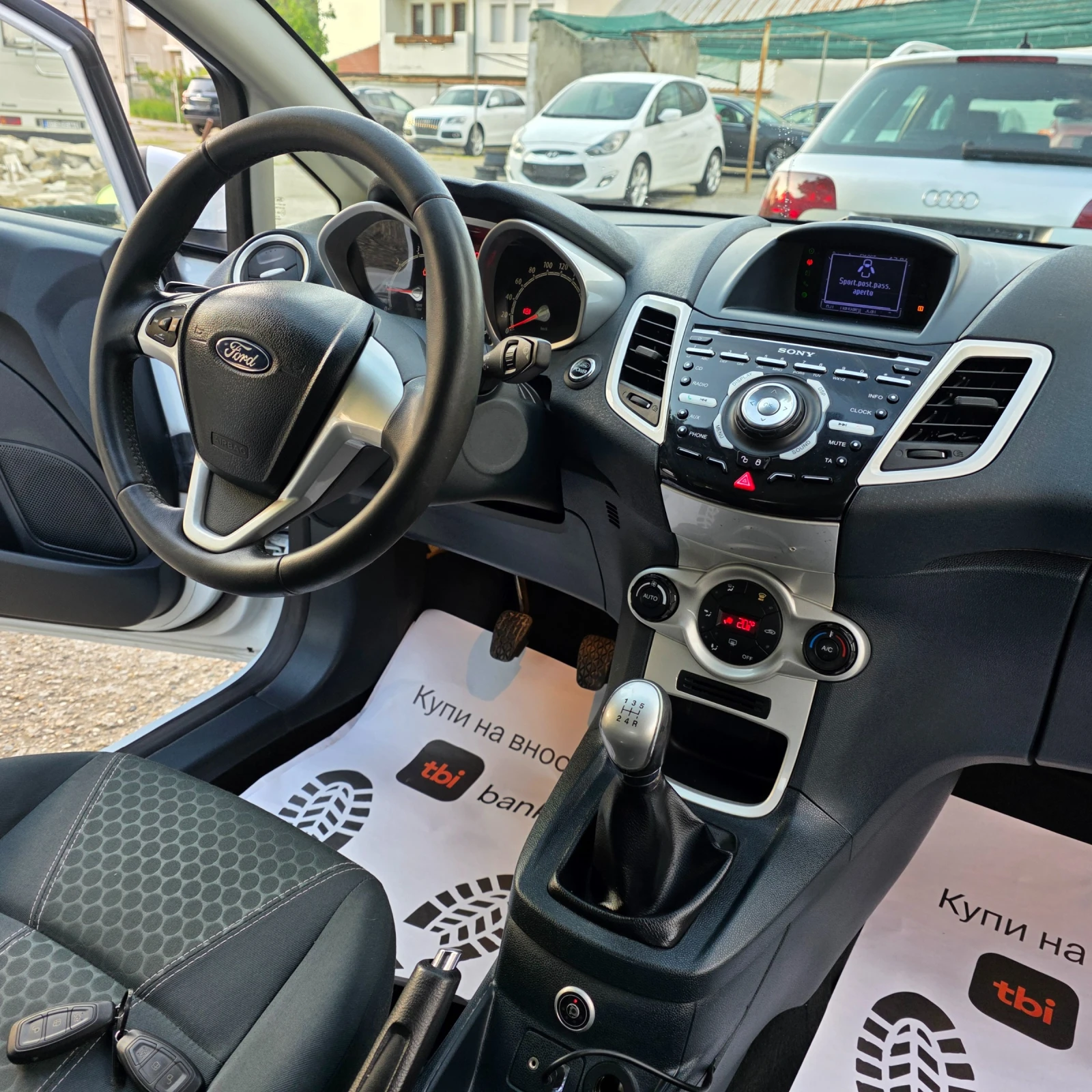 Ford Fiesta 1.4i GAZ FULL keyless go KAMERA XENON - изображение 7
