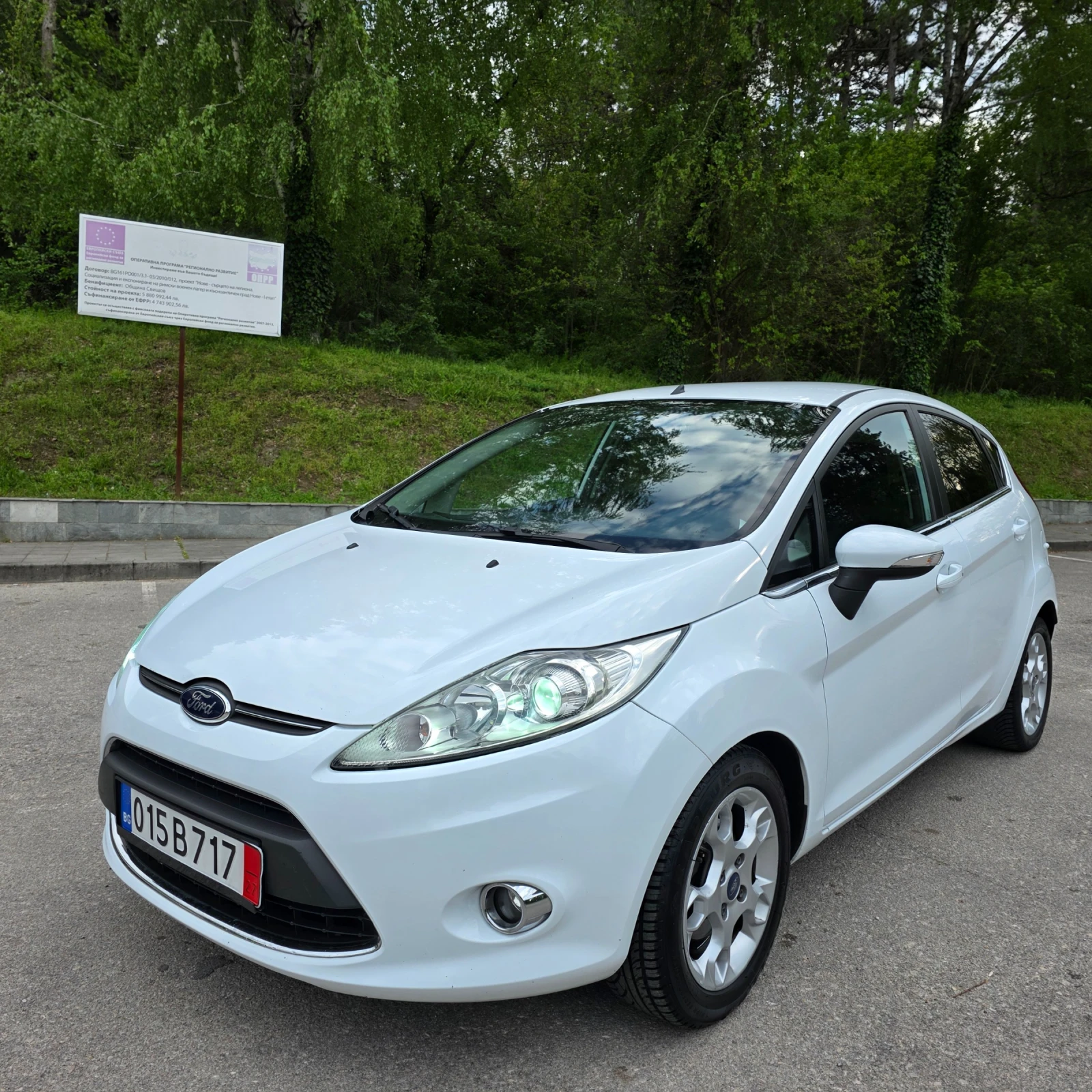 Ford Fiesta 1.4i GAZ FULL keyless go KAMERA XENON - изображение 8