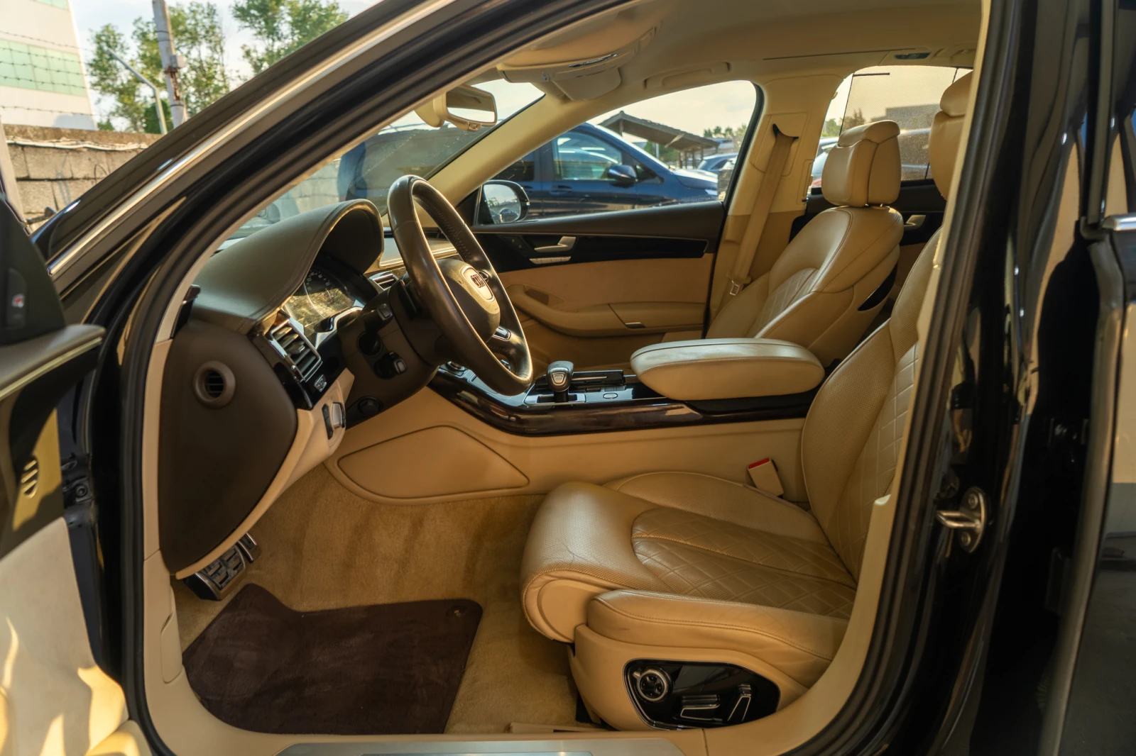 Audi A8 3.0TDI = QUATTRO = ВАКУУМ = ГАРАНЦИЯ = ЛИЗИНГ, снимка 7 - Автомобили и джипове - 55601857