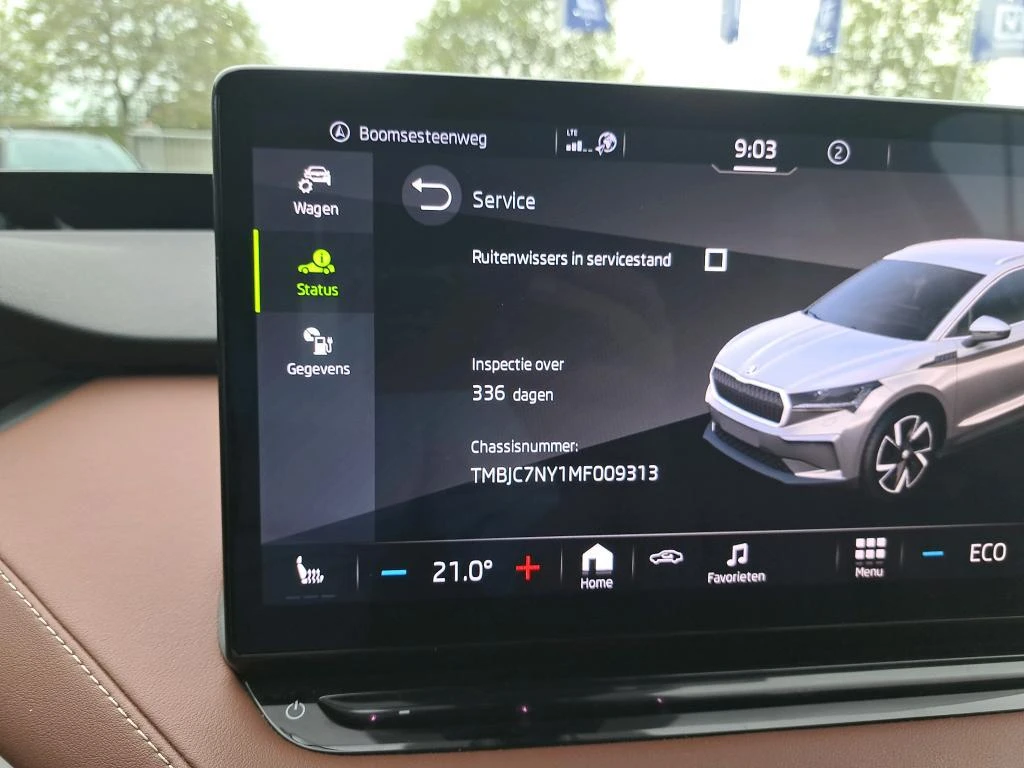 Skoda Enyaq iV 82kWh Pano LED-Matrix Head-Up Navi-Pro 85% SoH | Mobile.bg � ����������� 8