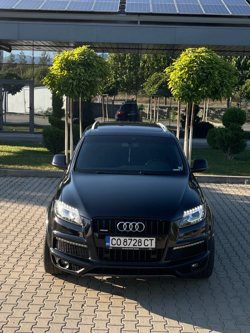 Audi Q7 3.0TDI 3xS-line SideAssist Ambient BOSE като нова, снимка 4 - Автомобили и джипове - 52440513