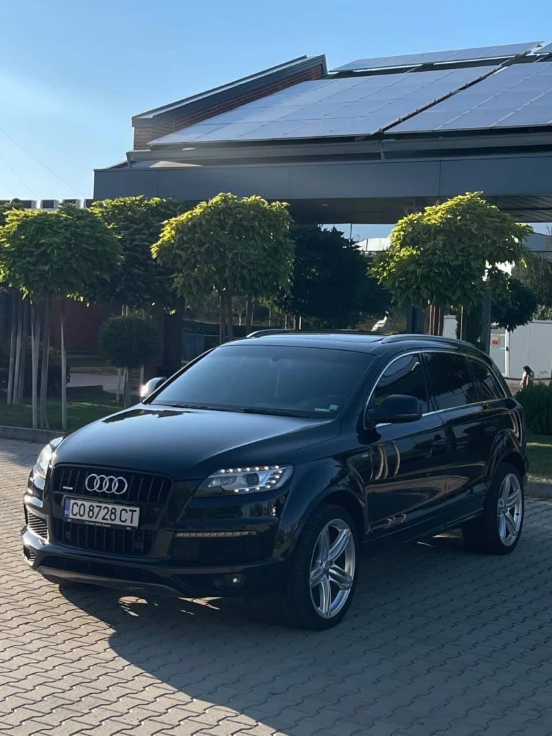 Audi Q7 3.0TDI 3xS-line SideAssist Ambient BOSE като нова, снимка 2 - Автомобили и джипове - 52440513