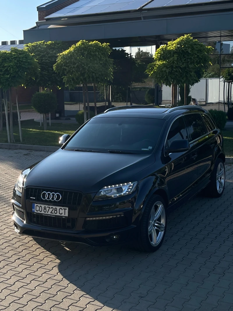 Audi Q7 3.0TDI 3xS-line SideAssist Ambient BOSE като нова, снимка 5 - Автомобили и джипове - 52440513