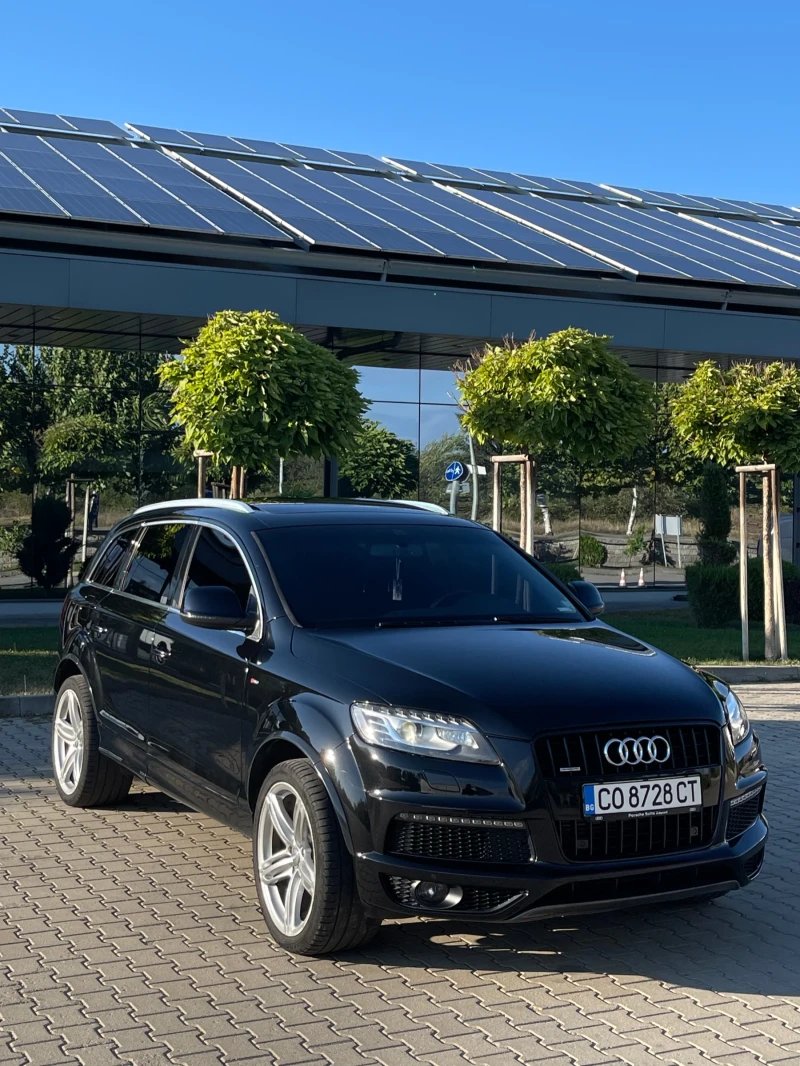Audi Q7 3.0TDI 3xS-line SideAssist Ambient BOSE като нова, снимка 3 - Автомобили и джипове - 52440513