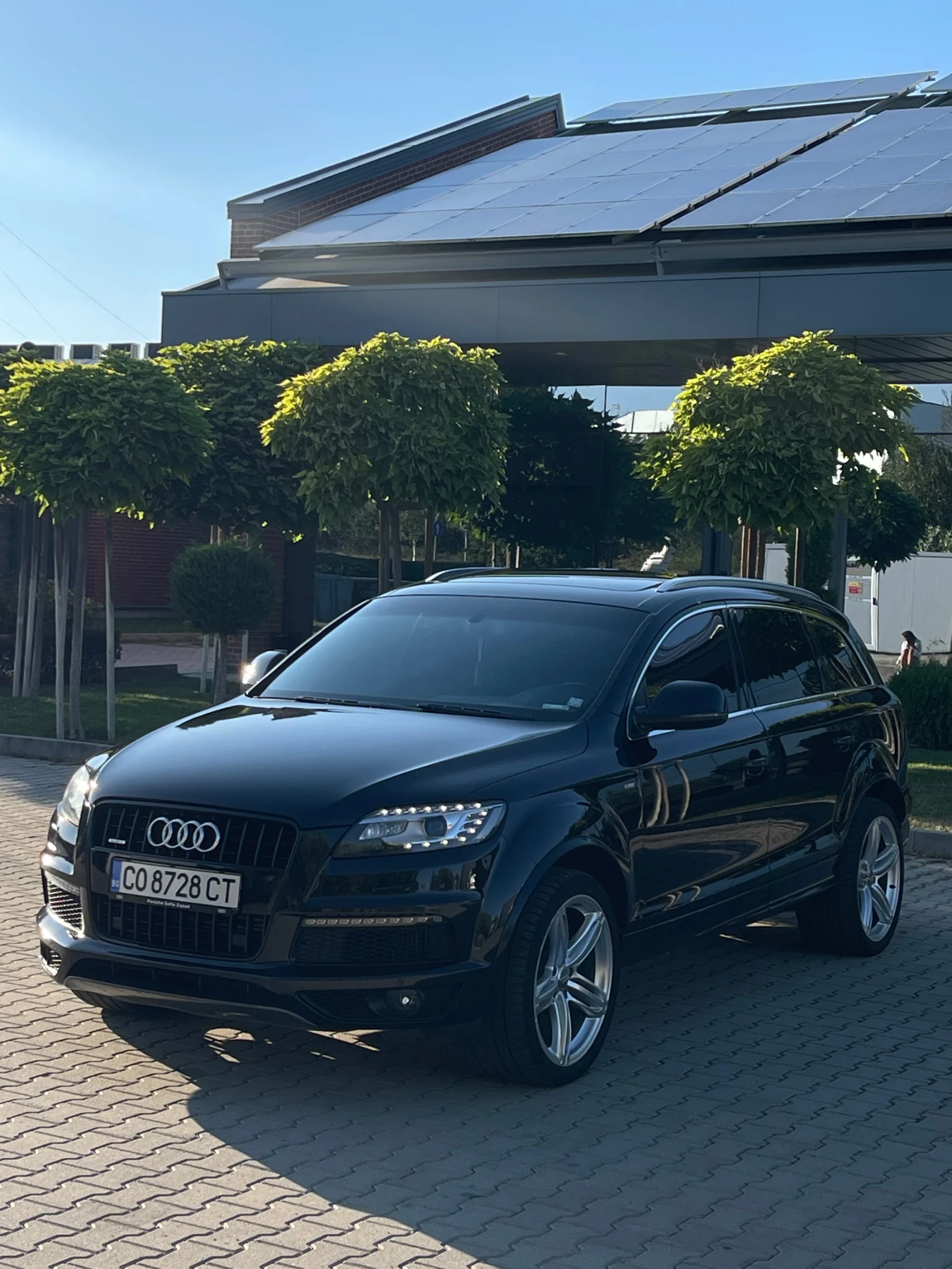 Audi Q7 3.0TDI 3xS-line SideAssist Ambient BOSE като нова - изображение 2