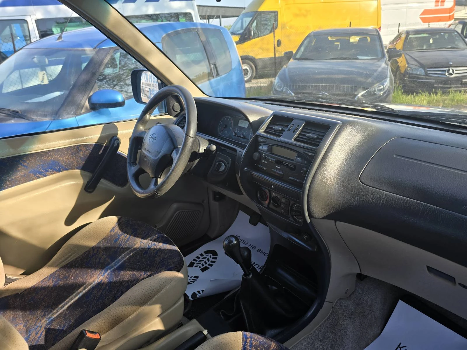 Nissan Terrano 2.7tdi/4x4/7места/klima, снимка 9 - Автомобили и джипове - 54510910