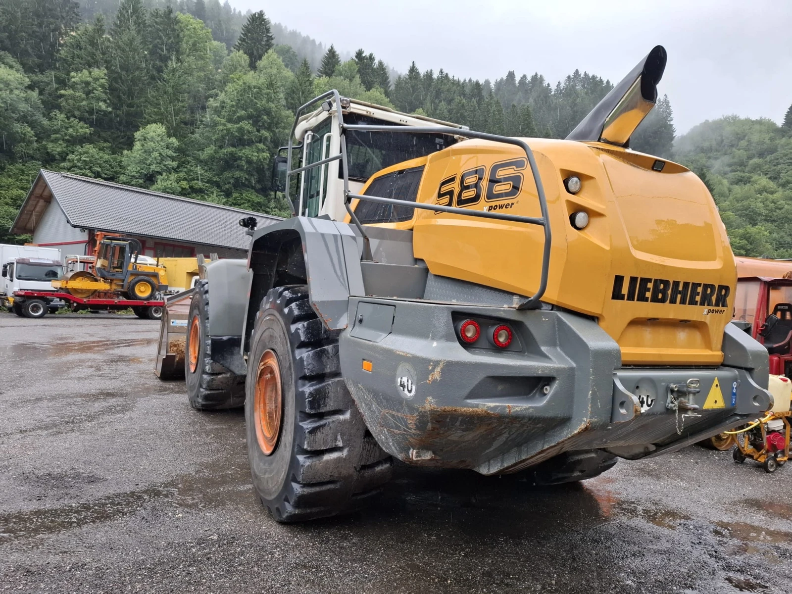 Челен товарач Liebherr 1586-37 Тона, Внос, ,  - изображение 5