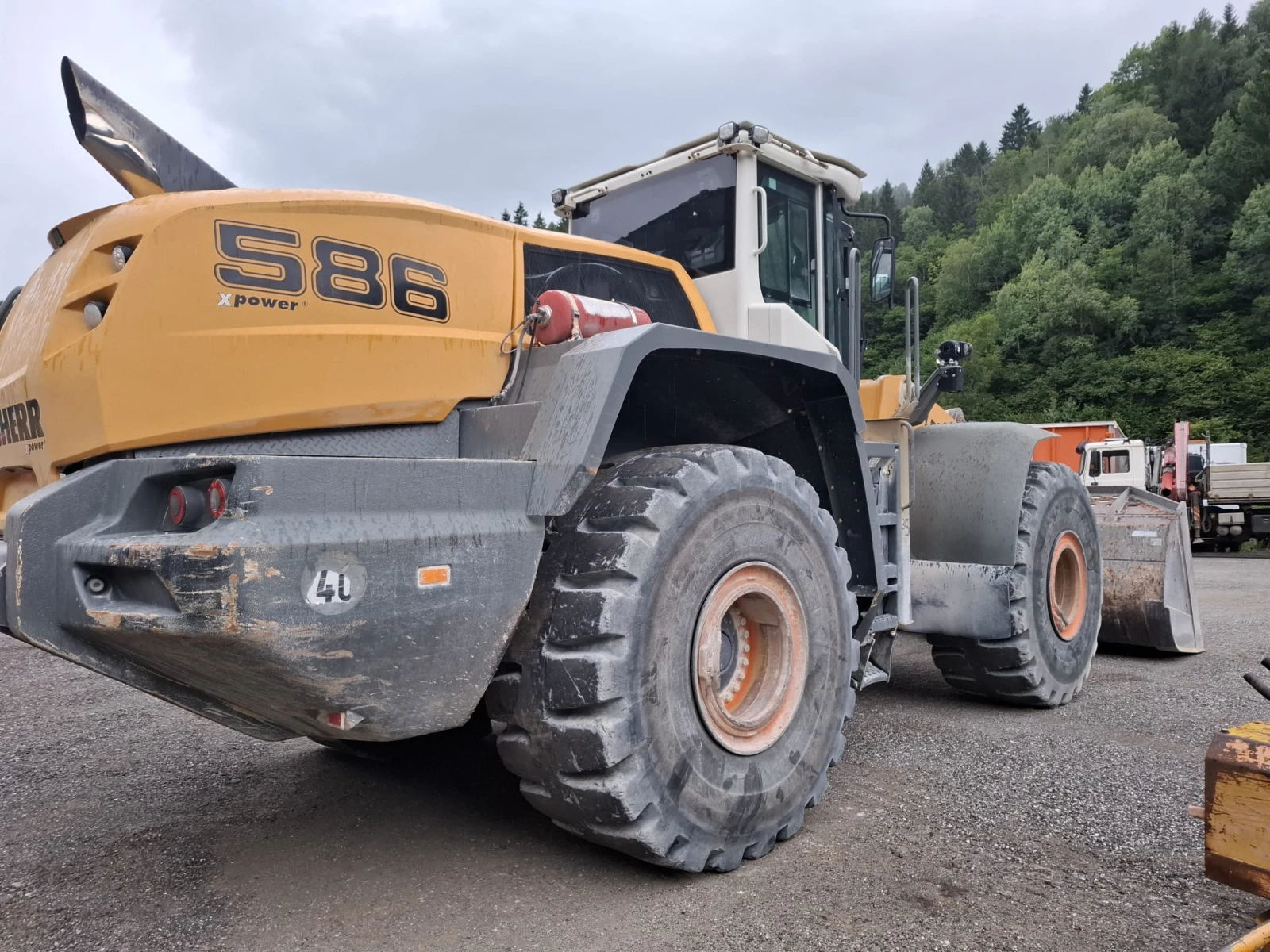 Челен товарач Liebherr 1586-37 Тона, Внос, ,  - изображение 8