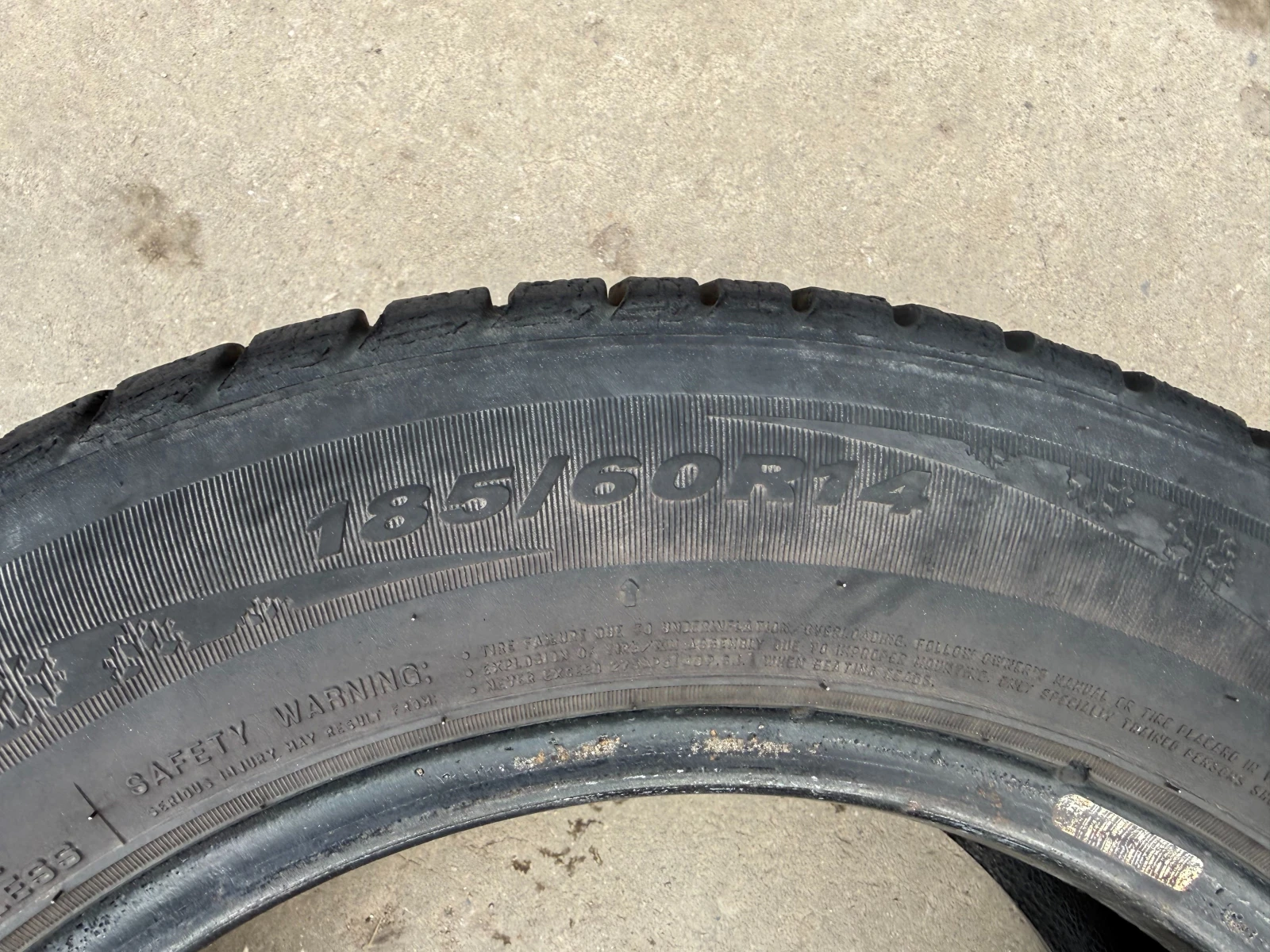 Гуми Зимни 185/60R14, снимка 9 - Гуми и джанти - 53932108