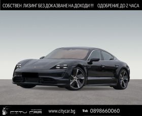 Обява за продажба на Porsche Taycan TURBO/ BOSE/ LED-MATRIX/ PANO/ 360/ HEATPUMP/ 21/  ~ 179 976 лв. - изображение 1