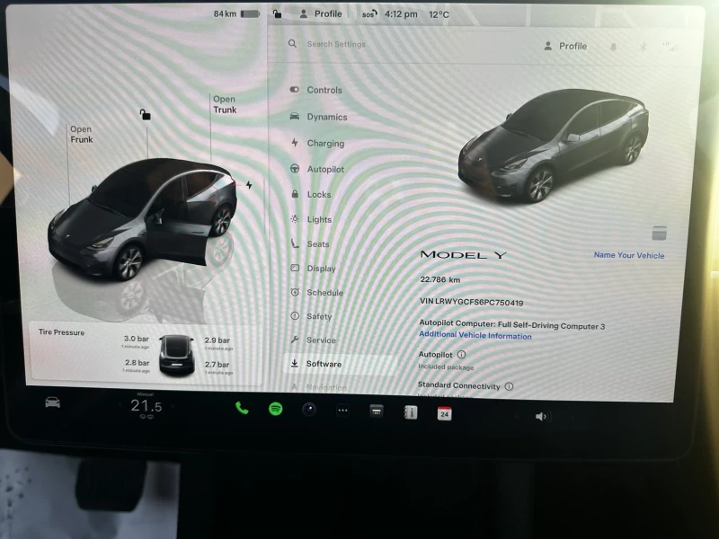 Tesla Model Y, снимка 11 - Автомобили и джипове - 48814590