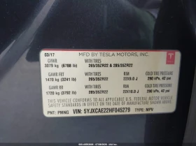 Tesla Model X 100D/75D/90D, снимка 9