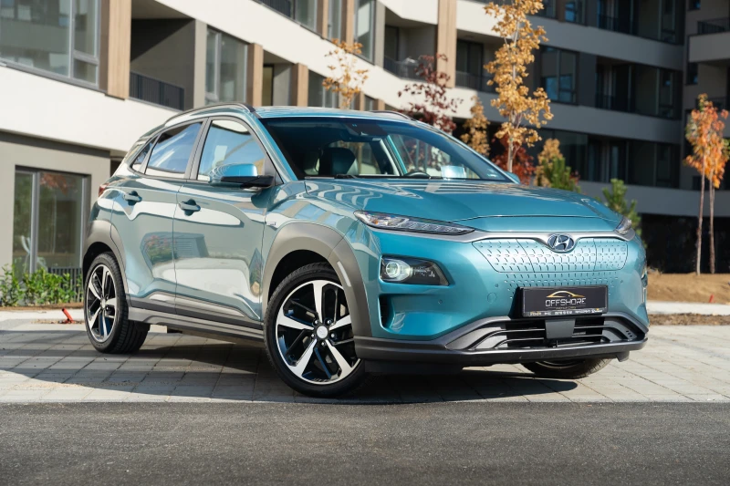 Hyundai Kona PREMIUM* 64KW* НОВА БАТЕРИЯ* ЛИЗИНГ* , снимка 3 - Автомобили и джипове - 52141499