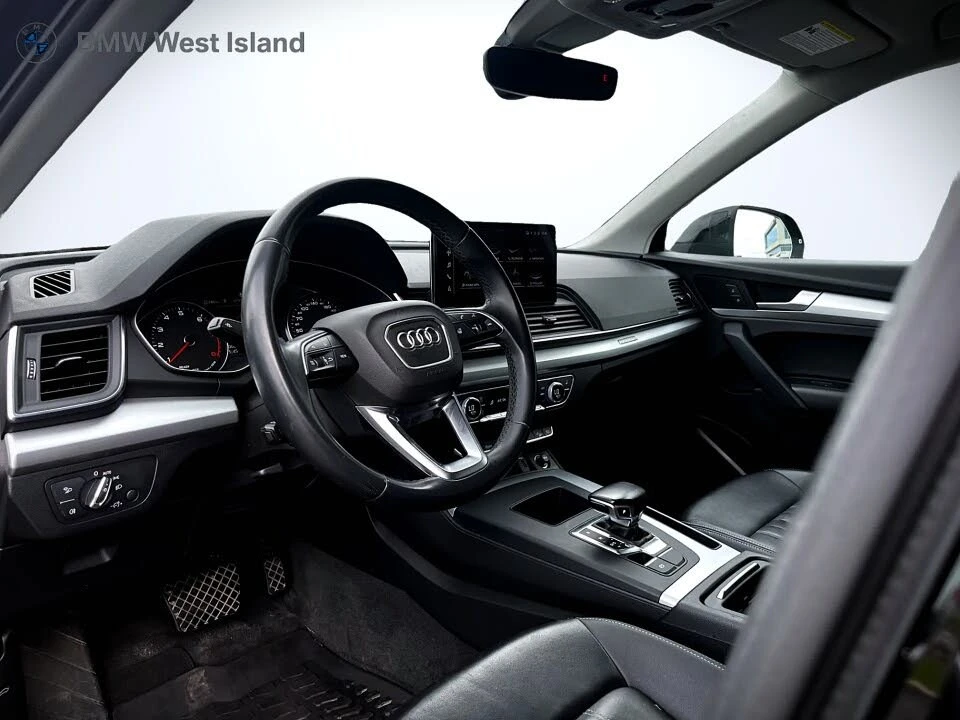 Audi Q5 QUATTRO* 45TFSI* КОЖА* ПОДГРЕВ* КАМЕРА* LED* , снимка 13 - Автомобили и джипове - 55474499