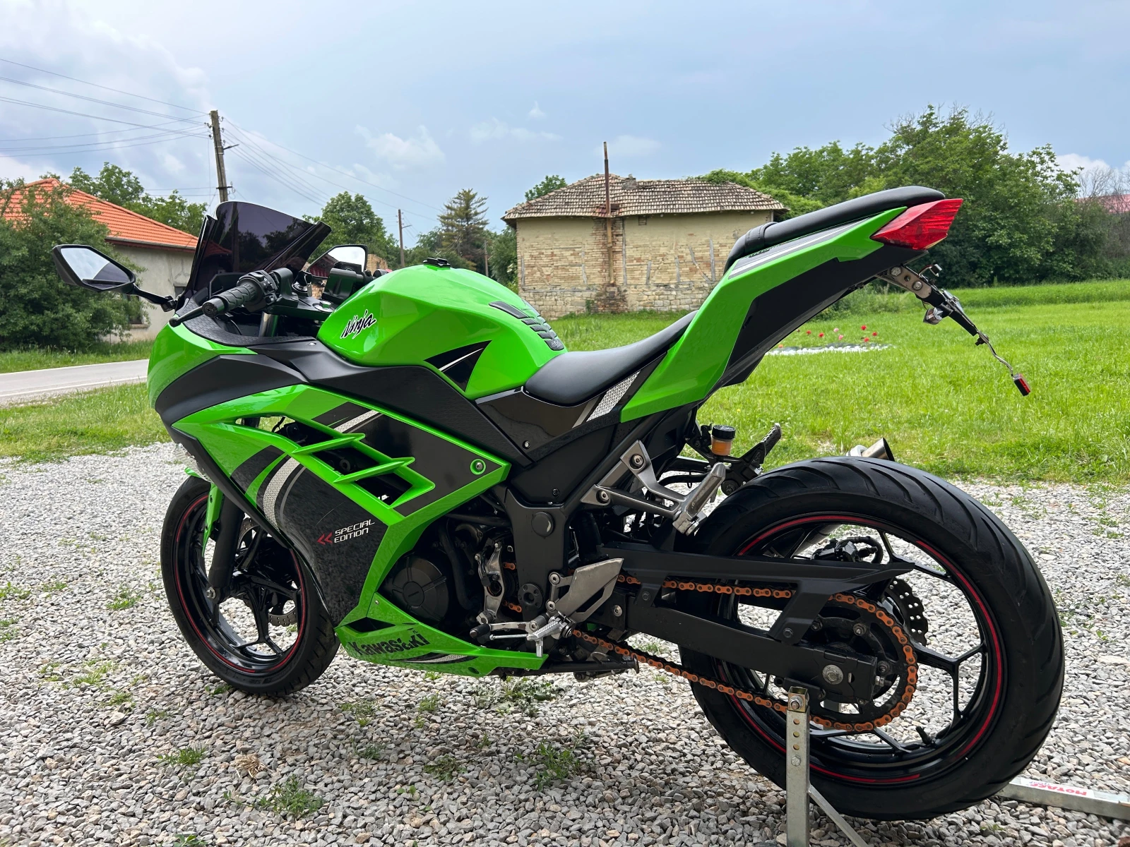 Kawasaki Ninja 300cc. 35 kW. A2, снимка 5 - Мотоциклети и мототехника - 54778783