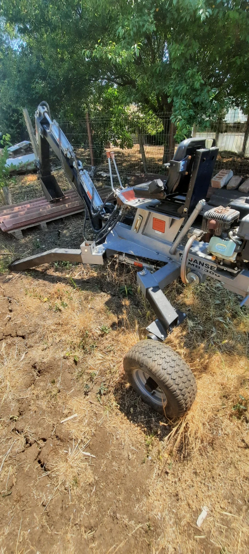 Багер Друга марка MINI-Bagger JANSEN MB-300