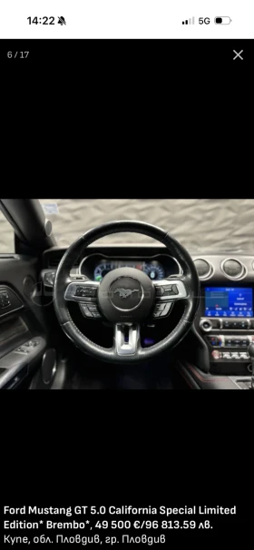 Ford Mustang California special  - 39900 € - 72758674 6