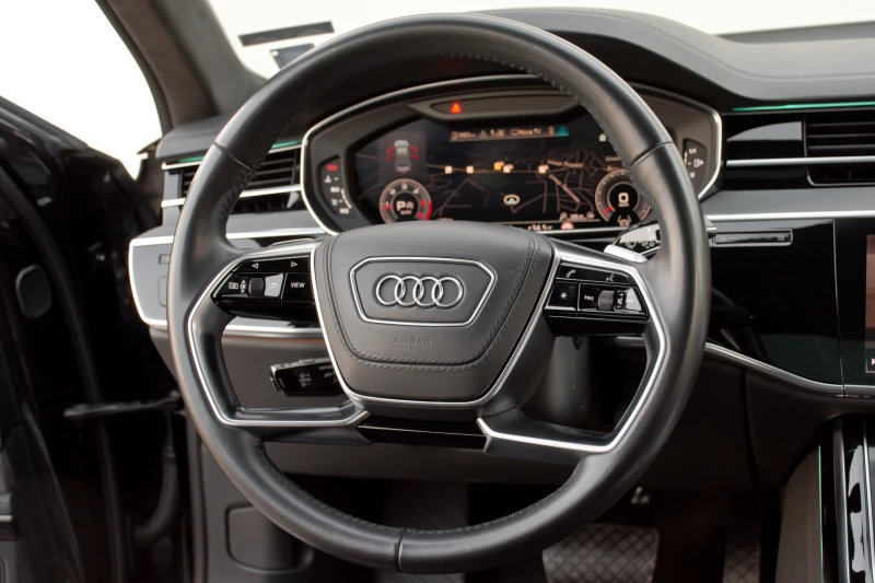 Audi A8 50 TDI BLACK ВСИЧКИ ЕКСТРИ - ЛИЗИНГ, снимка 11 - Автомобили и джипове - 51357364