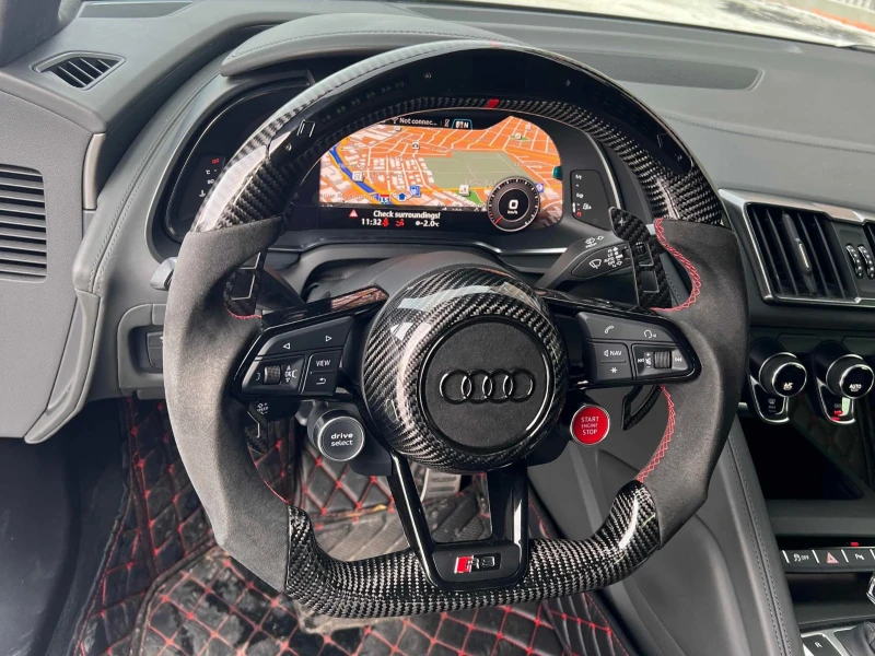 Audi R8 V10 performance CARFAX АВТО КРЕДИТ , снимка 9 - Автомобили и джипове - 52719851