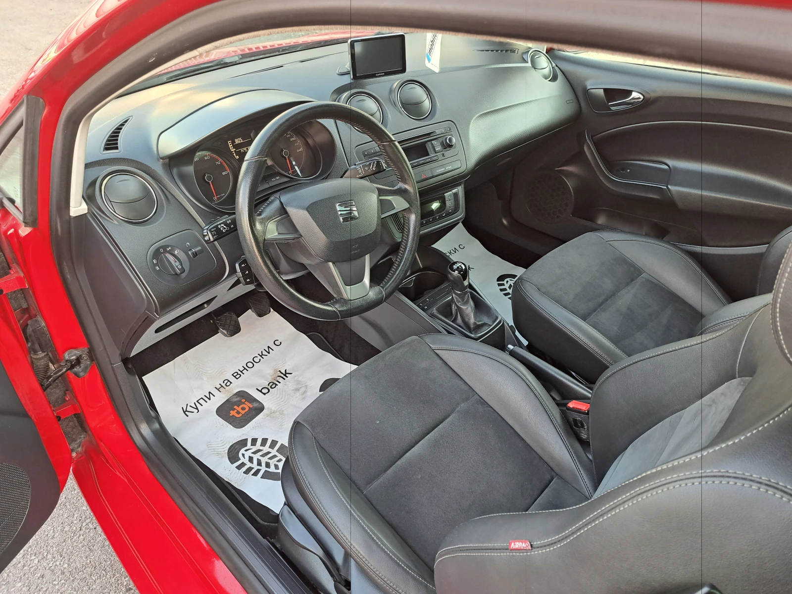 Seat Ibiza 1.2TSI-FR-PANORAMA-NAVI-LED-XSENON-КОЖА - изображение 5